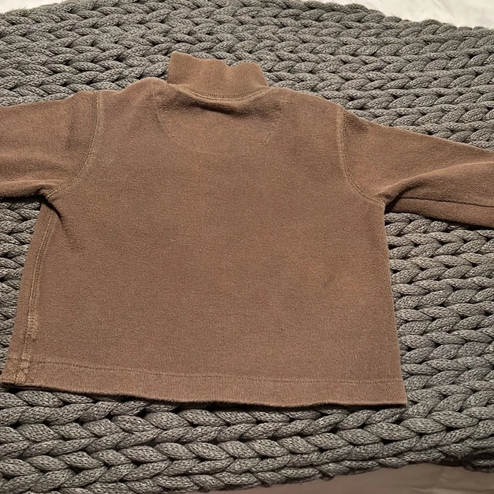 The Children’s Place Brown Pop Over Pull Over 24 Mos Boys